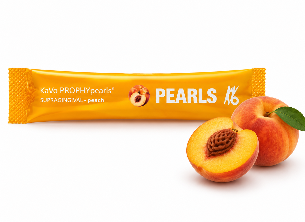 Порошок для AIR-FLOW KaVo PROPHYpearls персиковый вкус (1шт*15г)
