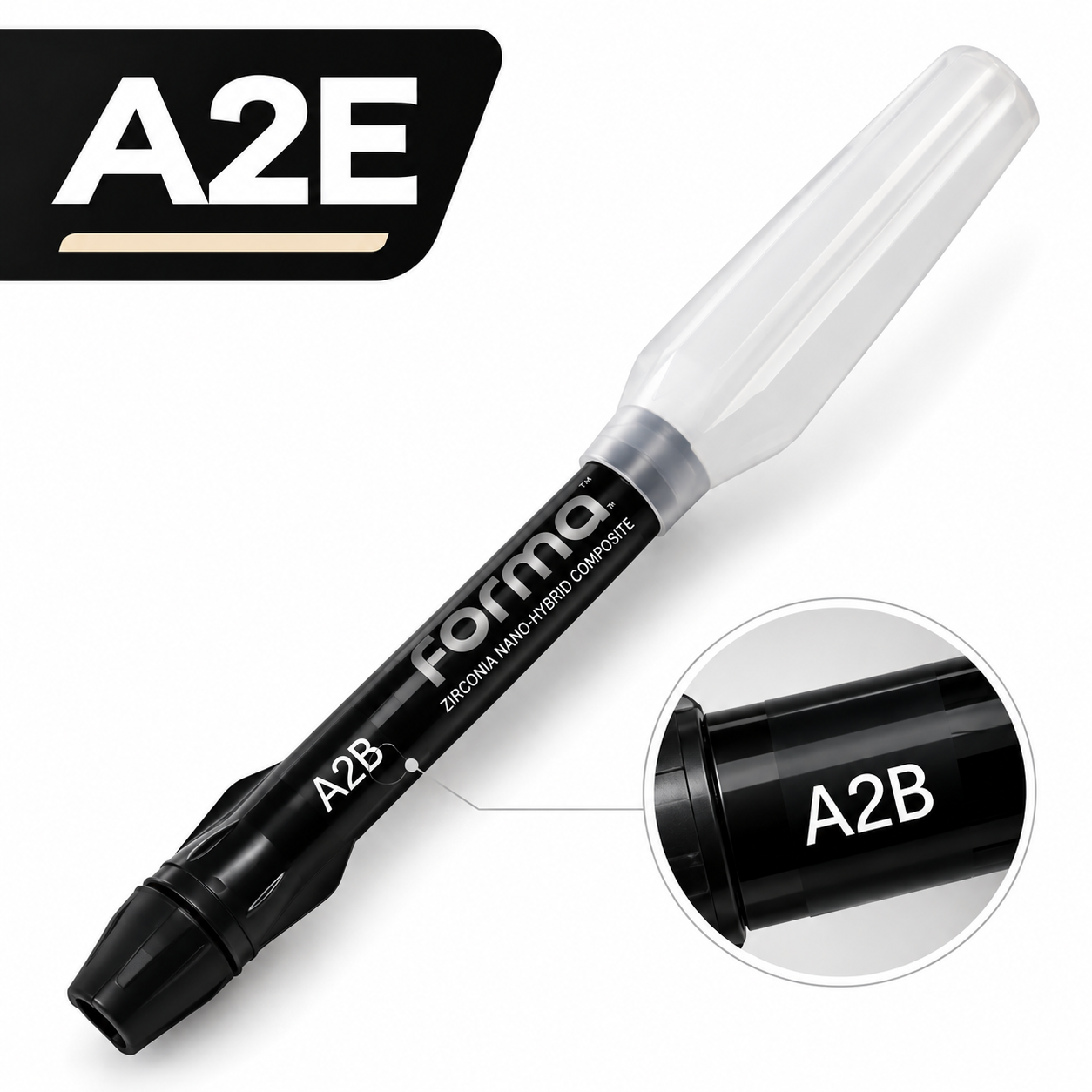 FORMA A2E Refill (4г) наногибридный композит с циркониевым наполнителем Ultradent